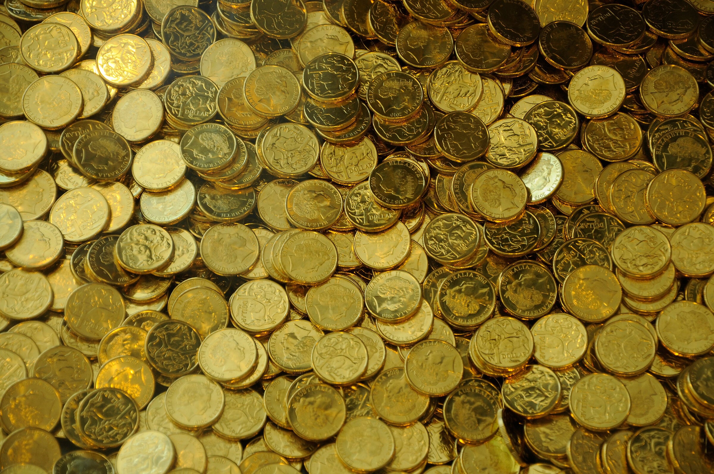 Suitcase of Gold Coins